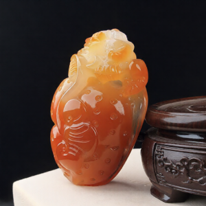 Chalcedony hand piece